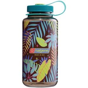 Nalgene Tropical Leaf Print Water Bottle